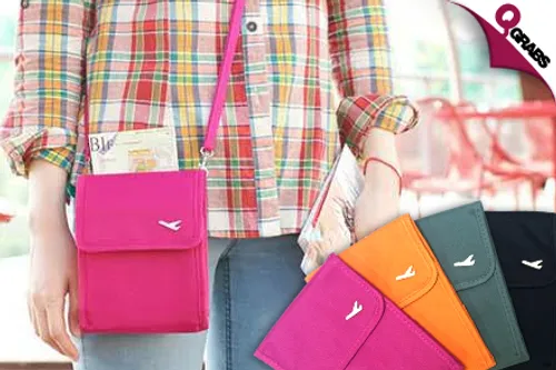 From QR25, Travel with Everything in Hand with a Messenger Pouch - Choose from Four Classic Colors! (Up to QR156 Value)